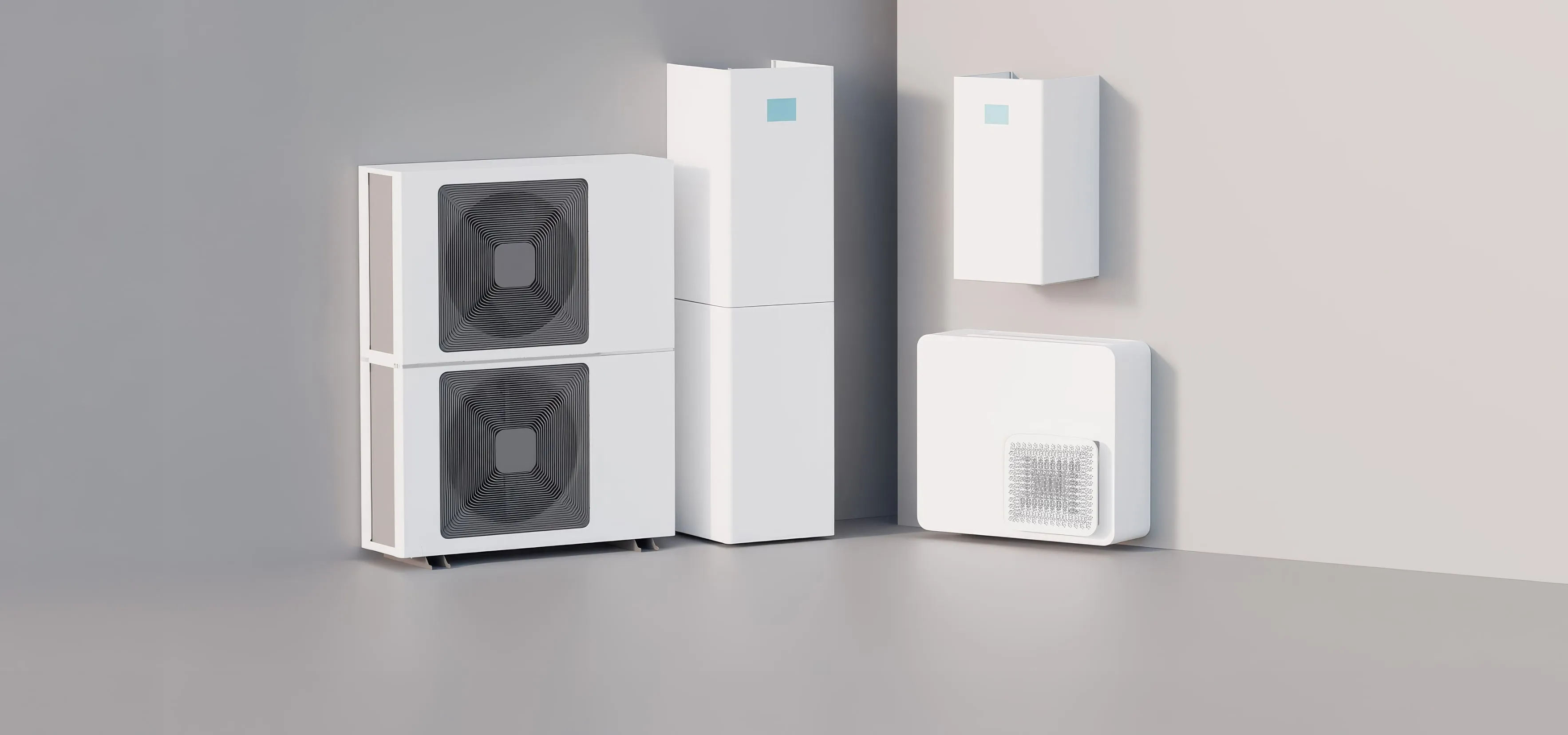 STØNE air-to-water heat pump units