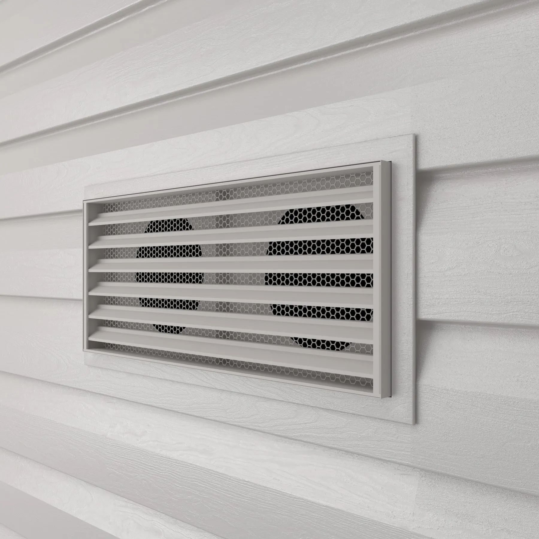 Installation in vinyl siding