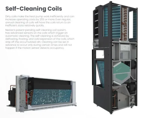 Innova’s Nextac Unit with Self-Cleaning Coils