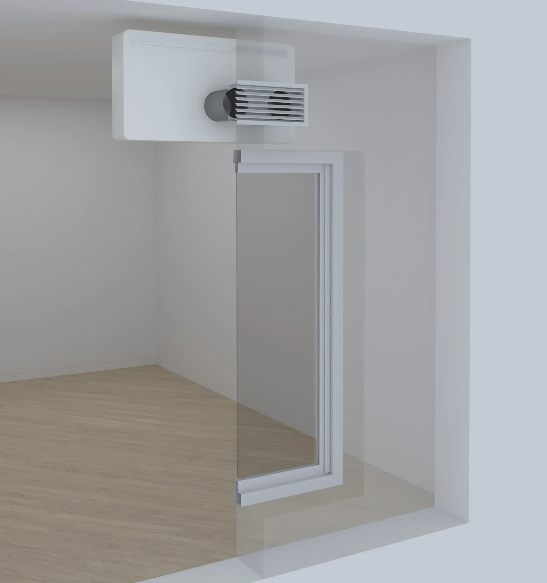 High-wall install