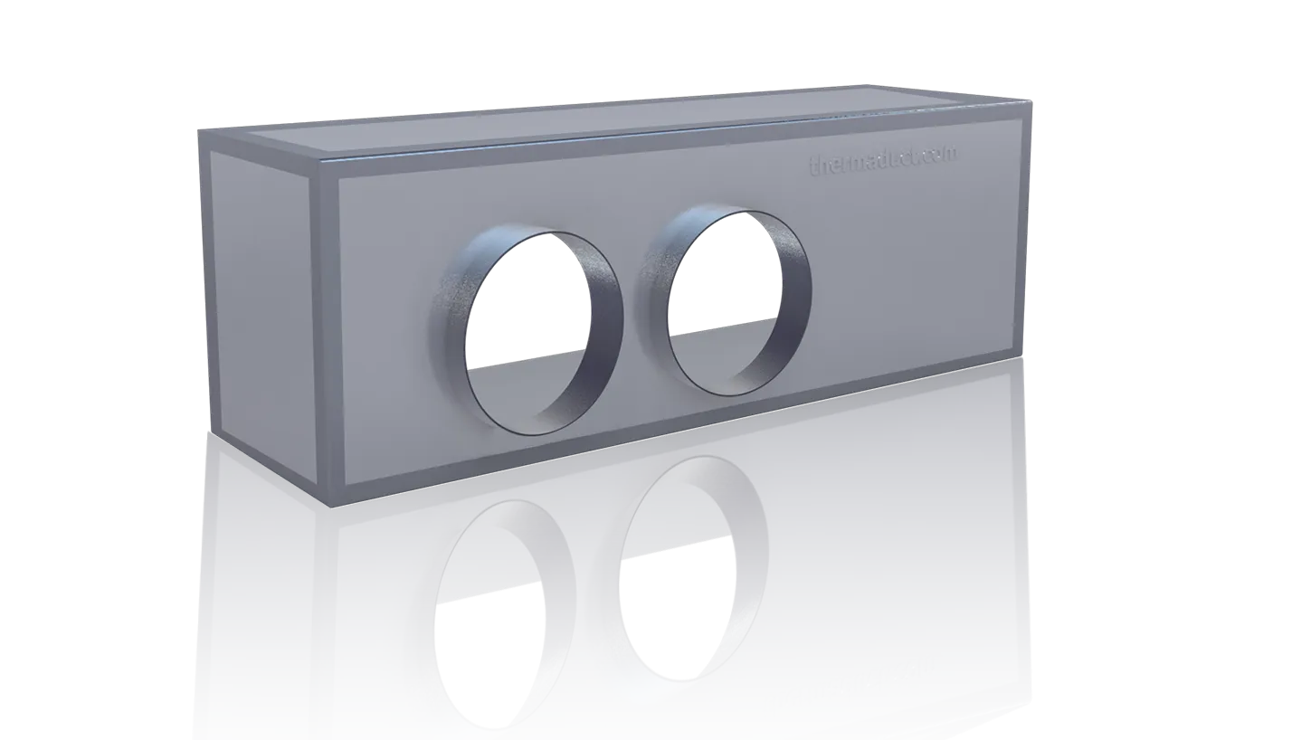 External nebulizer kit render