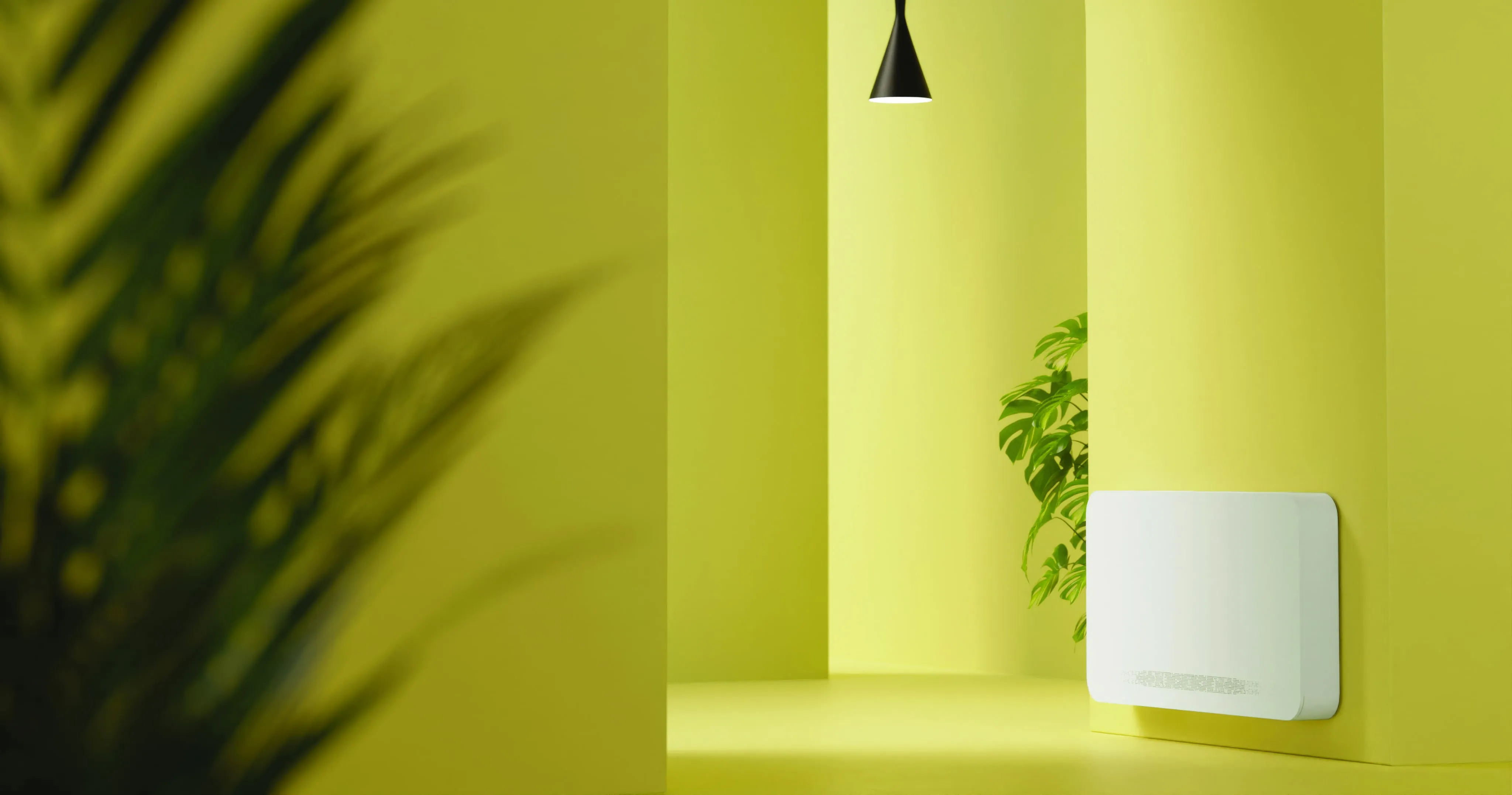 OSMO unit on a green wall