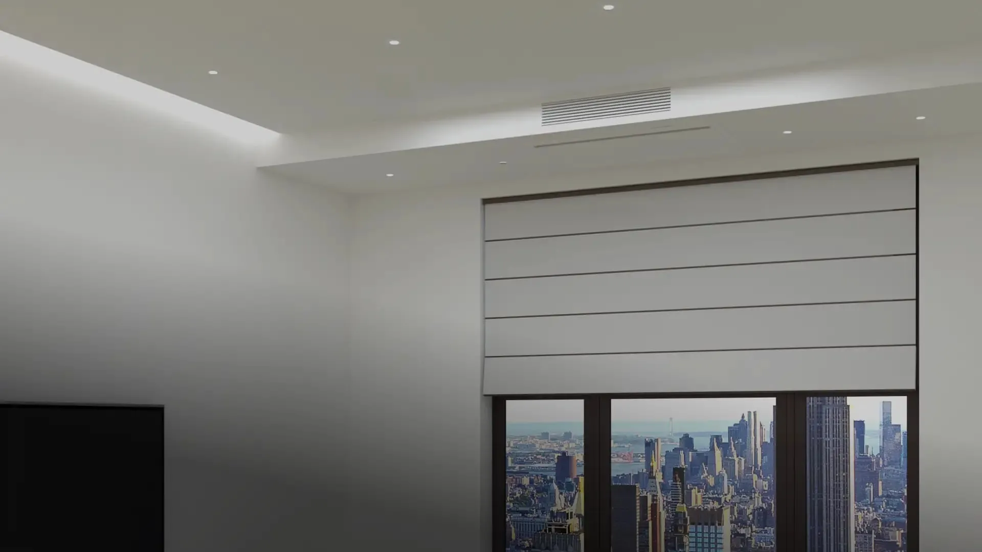 OSMO Recessed Ceiling panel set into a ceiling