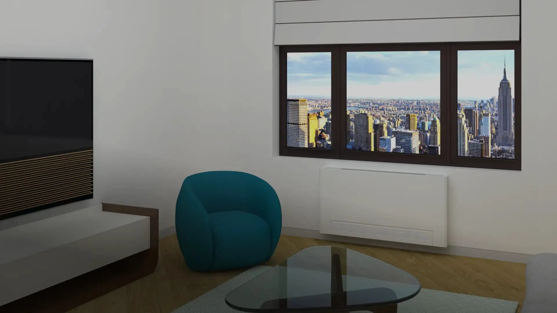 OSMO Recessed Wall unit set into a wall